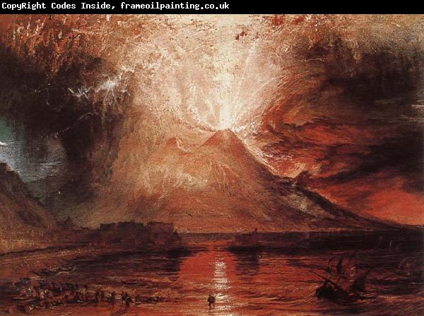 Joseph Mallord William Turner Volcano erupt